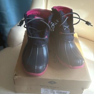 Sherry Saltwater Boot Little Girls 11m Gently worn
